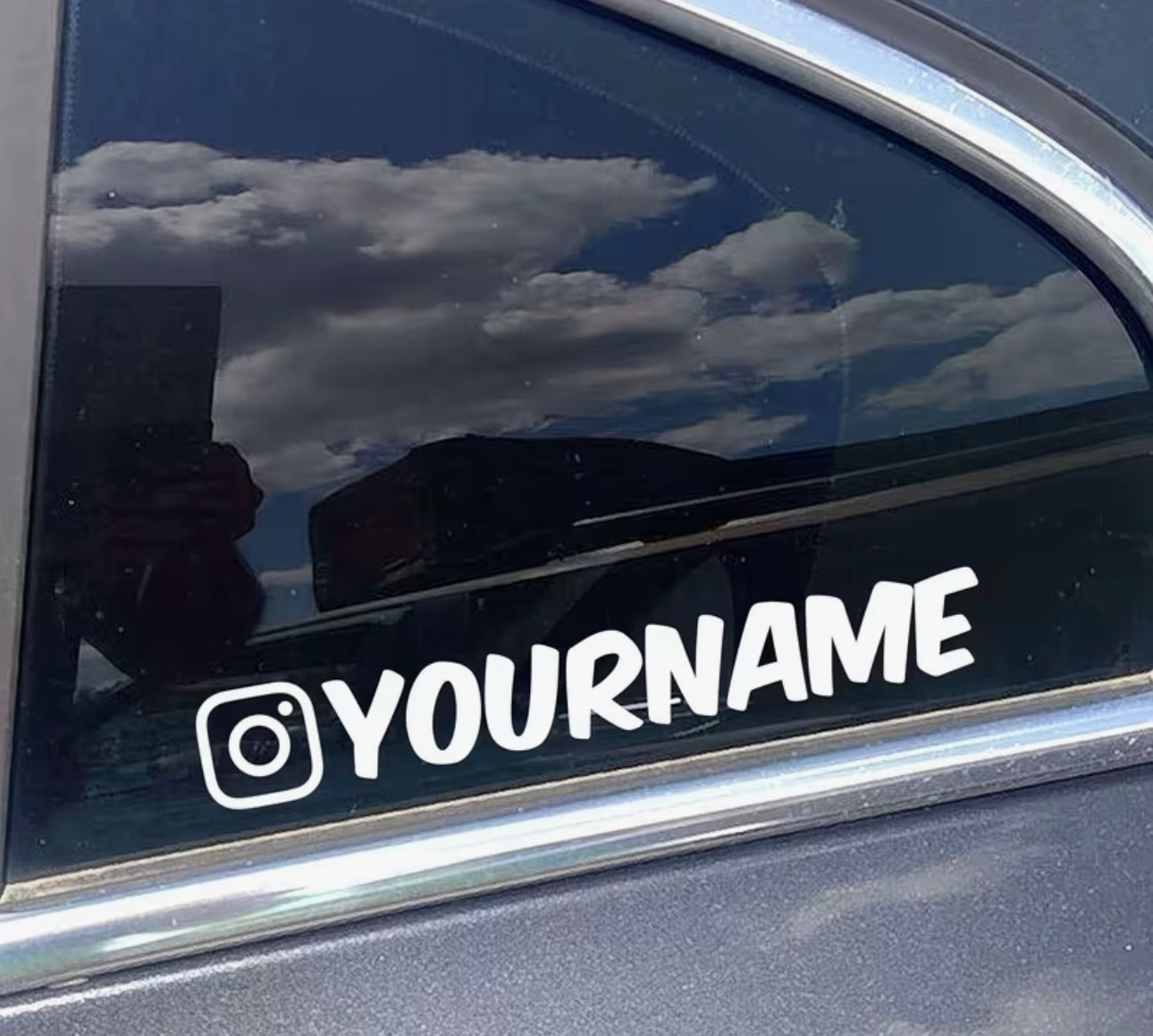 Instagram name sticker